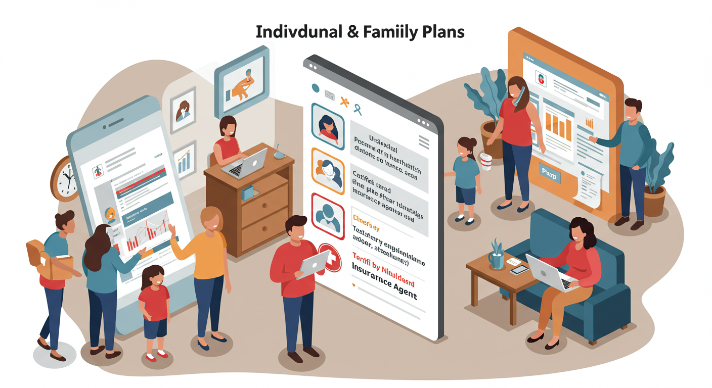 Individual & Family Plans Fast phone enrollment with certified Healthcare.gov insurance agents.