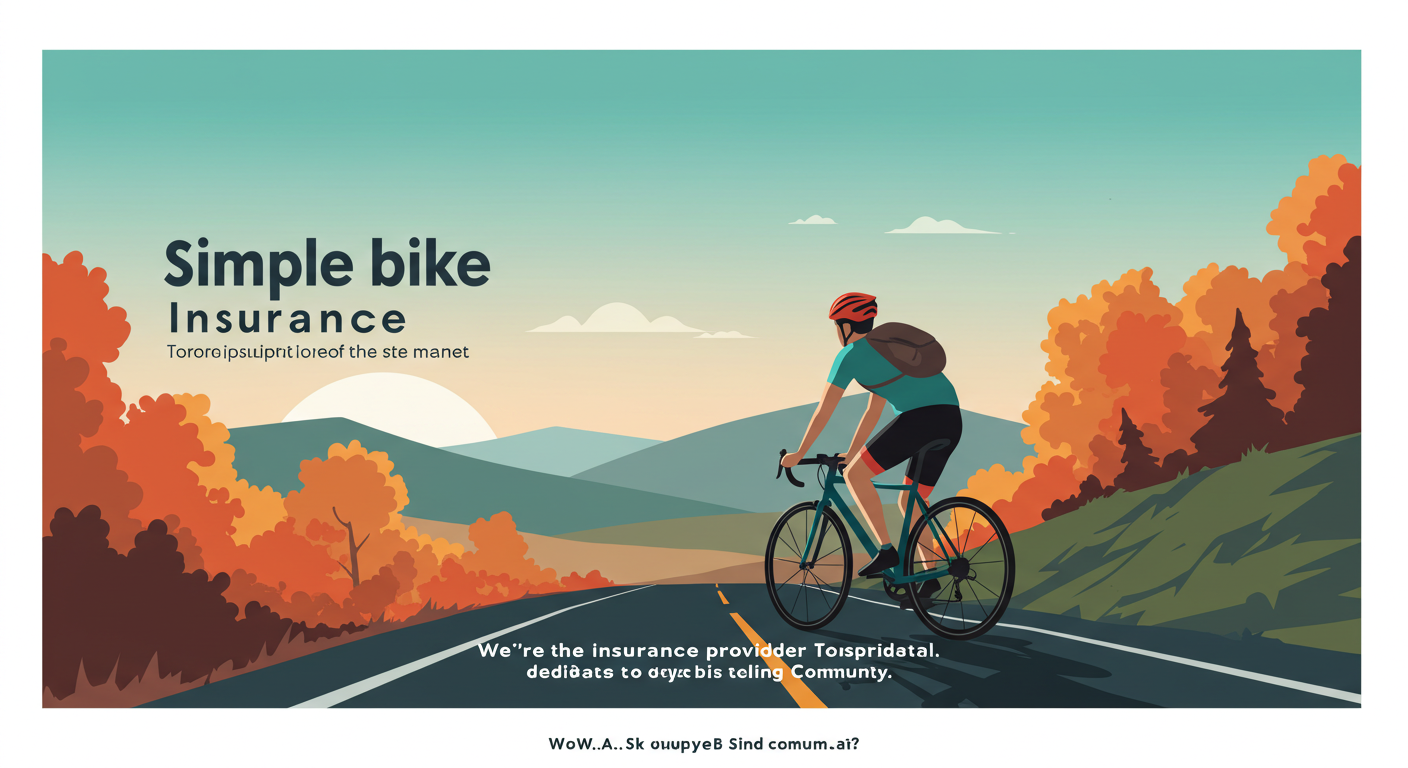 Simple Bike Insurance: Your Dedicated Cycling Insurance Provider