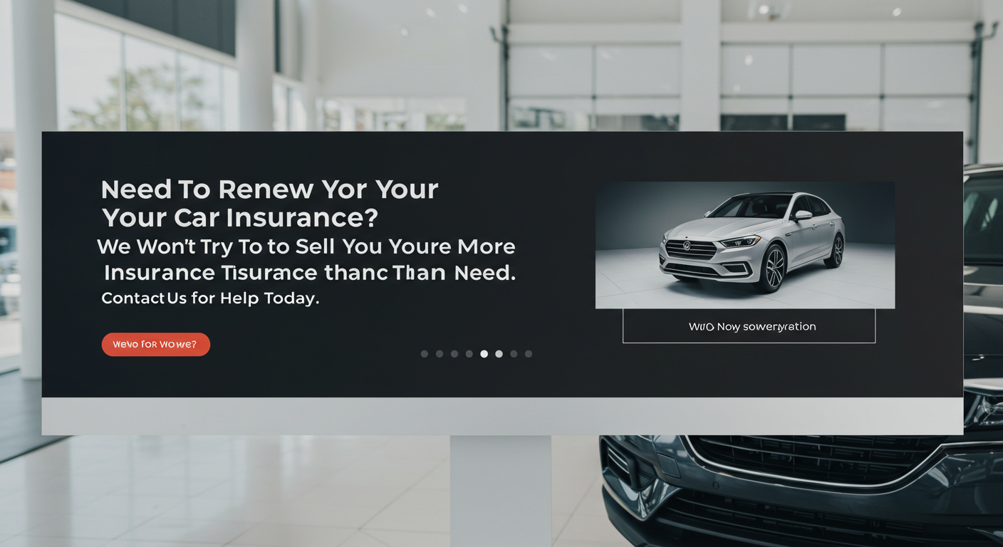 Need To Renew Your Car Insurance? We Won't Try to Sell You More Insurance than You Need. Contact Us for Help Today.